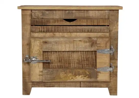 Rustic Ice Box Dresser with 1 Drawer & 1 Door - popular handicrafts
